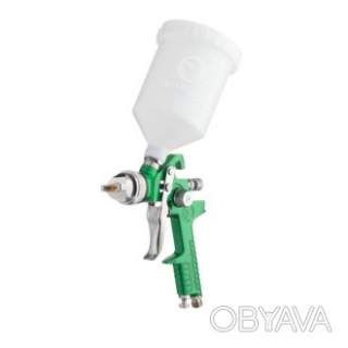 Фарбопульт пневматичний HVLP, форсунка: 1, 3 мм, верхній пластиковий бачок