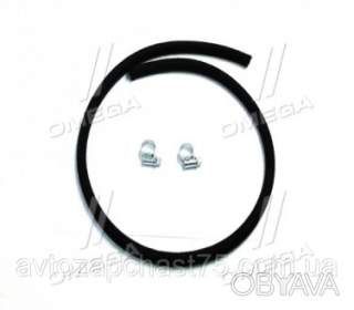 Шланг топливный Ваз 2121, Нива, бензонасос-карбюратор, с хомутами