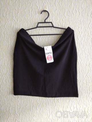 Нова чорна трикотажна спідниця, юбка, р.Л, H&M