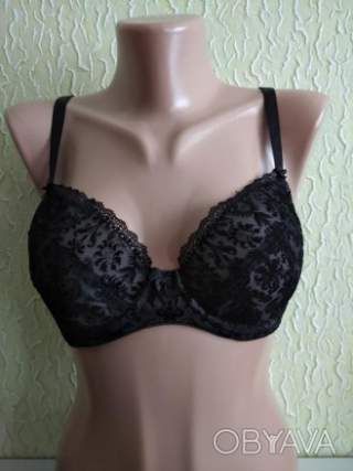 Красивий бархатний з сєточкой бюстгальтер 70D, Ann Summers
