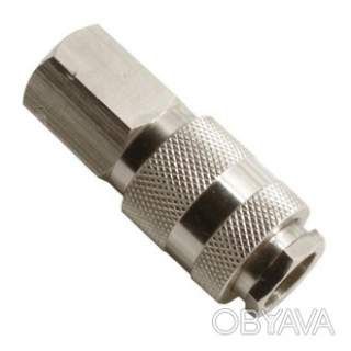 Швидкороз'ємне з'єднання із внутрішньою різьбою 1/4" INTERTOOL