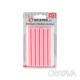 Комплект клейових стрижнів рожевих, 11, 2&times;100 мм, 12 шт