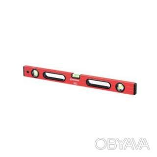 Рівень будівельний, 600 мм, 3 капсули INTERTOOL MT-1106