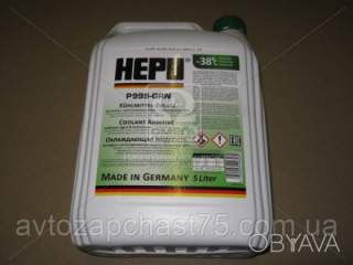 Антифриз концентрат G11 зелений Hepu, 5 літрів (виробник Hepu, Німеччина)