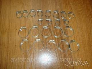 Хомути патрубків Заз Таврія, 1102, Славута, Пікап (комплект 22 штуки)