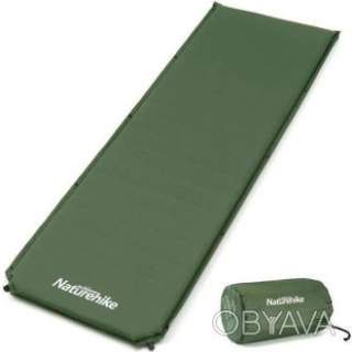 Матрац cамонадувний 5 см Naturehike NH20DZ003, темно-зелений