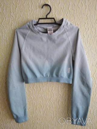 Спортивний топ, укорочений плотний реглан на спорт, р.М, Gymshark