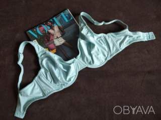 Новий якісний бюстгальтер без поролону, 85 Е, мятного кольору, C&A