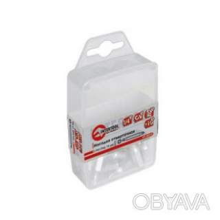 Комплект насадок до викруток PZ0, 1/4", 25 мм, уп. 25 шт