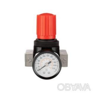 Регулятор тиску 1/4", професійний, до 16 бар, до 1600 л/хв