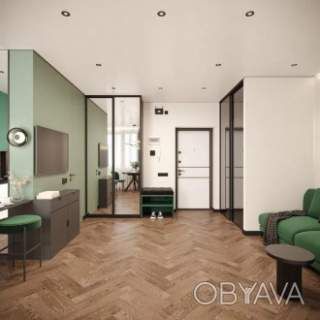 1-комнатная квартира, 44 м.кв.