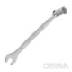 Ключ рожково-накидний, шарнірний, 12 мм, Cr-V, покриття