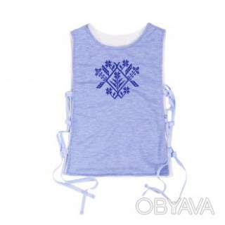 Жилет для дівчинки "Мрія", Блакитний, 104 (4 роки)