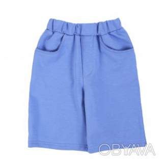 Дитячі шорти "Хіт 2.0" двунитка, Індіго, 104 (4 роки)
