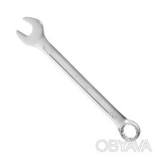 Ключ комбінований, 20 мм, Cr-V, покриття: сатин-хром, DIN3113