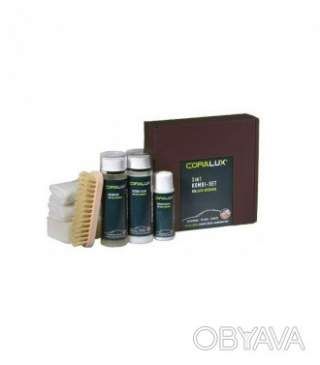 Комплект по уходу за автомобильной кожей LCK CORALUX 3 in 1 Autocare kit