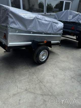 Новий причіп із оцинкованими бортами 200х130х40 і інші