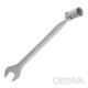 Ключ рожково-накидний, шарнірний, 15 мм,, Cr-V, покриття