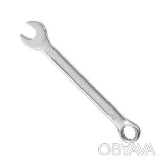 Ключ комбінований, 14 мм, Cr-V, покриття: сатин-хром, DIN3113
