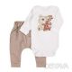 Комплект ясельний "Зіронька" боді + штани, Капучіно, 68 (6 міс)
