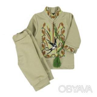 Ясельний комплект "Верба", Оливковий, 74 (6-12 міс)
