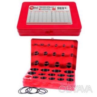 Комплект гумових ущільнювальних кілець, 382 од. INTERTOOL AT-5382