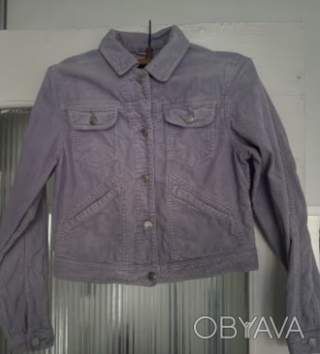 Куртка-жакет вельвет легка коротка