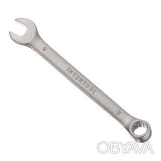 Ключ комбінований 9мм Cr-V INTERTOOL HT-1209