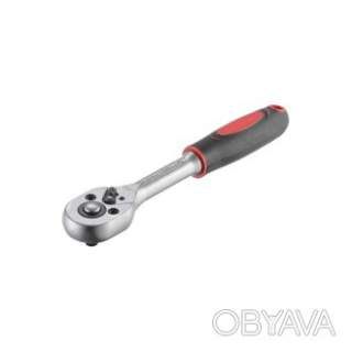 Рукоятка із храповым механізмом на 24 зуба 1/4'' INTERTOOL