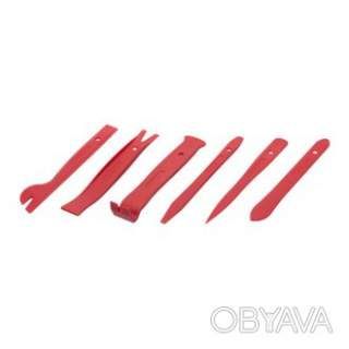 Набір знімачів обшивки салону, 6 шт INTERTOOL AT-0151