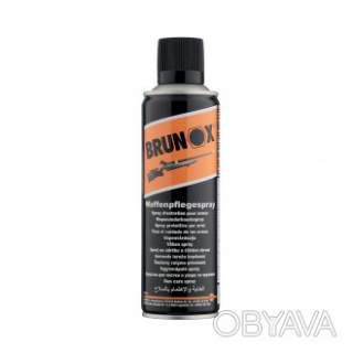 Антикорозійний захист і мастило для зброї, спрей Brunox Gun Care 300ml