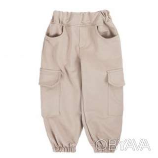 Дитячі штани "Карго", Бежевий, 110 (5 років)