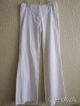 Білі бавовняні широкі штани брюки, розширені до низу, р.38, Wexista, Англія