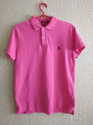 Чоловіча рожева поло футболка, р.М, Polo Ralph Lauren, Вєтнам