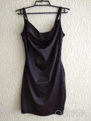 Маленьке ніжне чорне плаття сукня на низьких худеньких дівчат, р.34