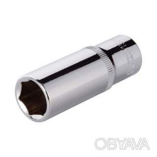 Головка шестигранна подовжена 3/8", 15&times;64 мм, Cr-V