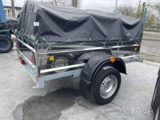 Причіп з бортами із нержавіючої сталі "Дніпро-200х130х40" та інші