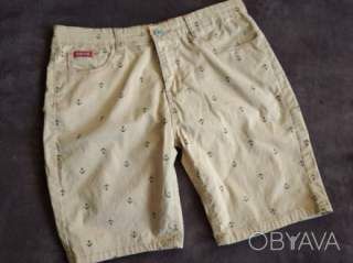 Чоловічі літні котонові шорти в якорях, Scorpion