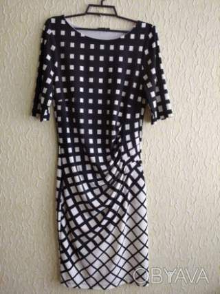 Нарядне плаття сукня з драпіровкой на талії, р.36/38, BodyFlirt