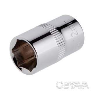 Головка шестигранна 3/8", 12&times;20 мм, Cr-V