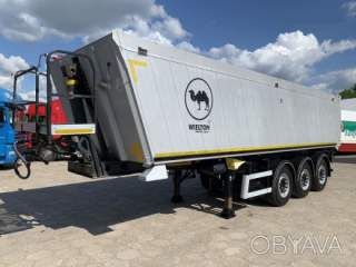Алюмінієвий полегшений самоскидний напівпричіп Wielton nw&ndash;3