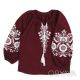 Вишиванка для дівчинки "Тереза", Бордовий, 158 (від 12 років)