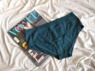 Безшовні жіночі трусики, білизна, р.ХЛ, смарагдовий ізумрудний колір