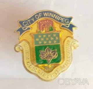Запонка city of Winnipeg