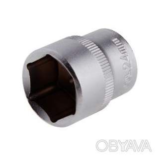 Головка шестигранна 1/2", 24мм*38мм. INTERTOOL ET-2024