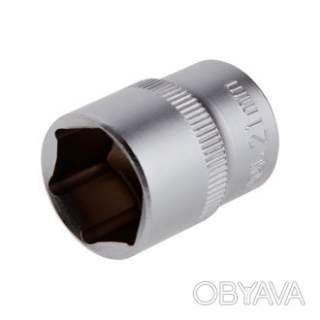 Головка шестигранна 1/2", 21мм*38мм. INTERTOOL ET-2021