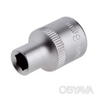 Головка шестигранна 1/2", 8мм*38мм. INTERTOOL ET-2008