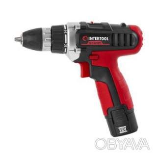 Дриль-шурупокрут акумуляторний, Li-Ion, 12 В, 18 Nm, 0-400/0-1500 об/хв, 1