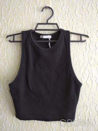 Бавовняний топ майка ZARA, р.M, Бангладеш