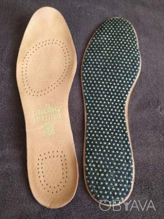 Якісна шкіряна помякшена устілка Pedag, кожаная стелька, р. 37